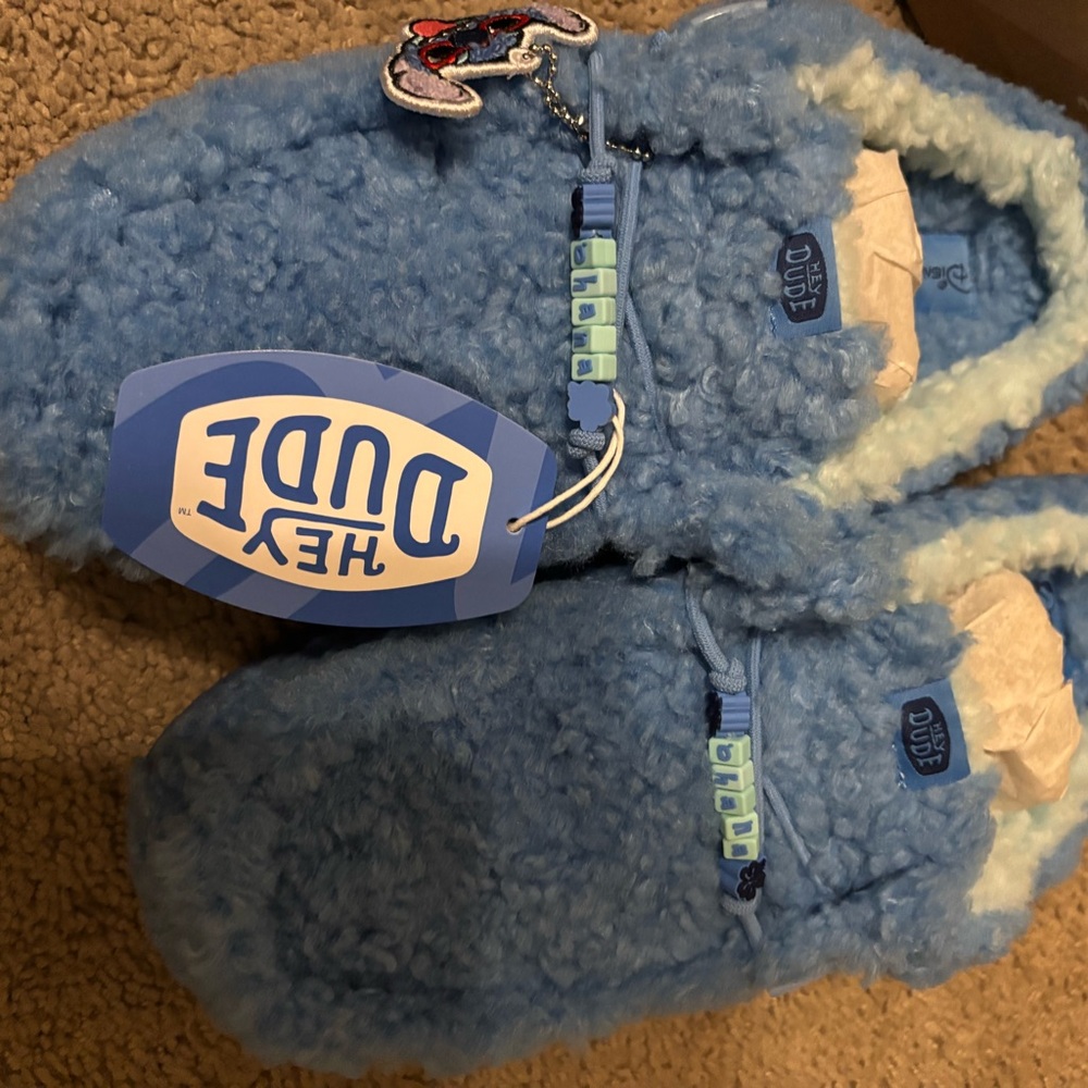 Hey Dude X Disney Stitch Slippers